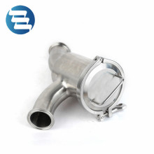 Sanitary Clamp Connection Milk Stainless Steel Y Type Strainer Filter